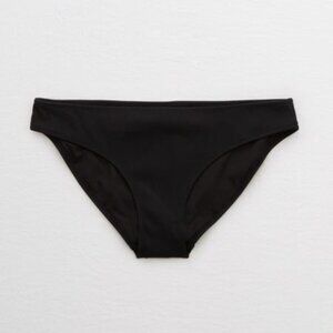 BOGO NWT Aerie Ribbed Bikini Bottom True Black Size XL
